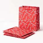 Paper Source Red Candy Cane Gift Bag Medium