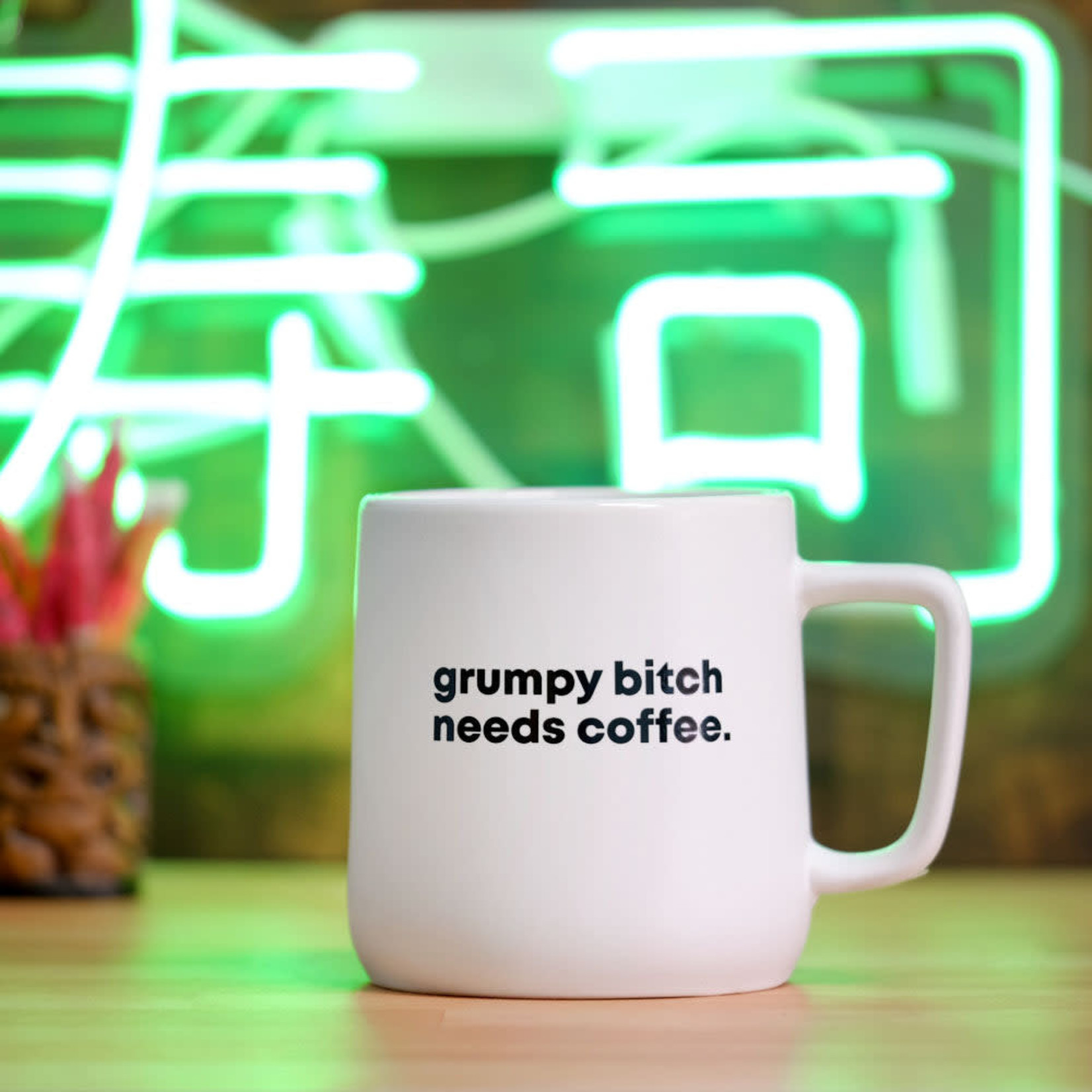 Meriwether Meriwether GRUMPY BITCH NEEDS COFFEE Mug