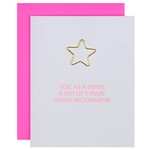 Chez Gagne Chez Gagne You As a Sister - 5 Stars - Paper Clip