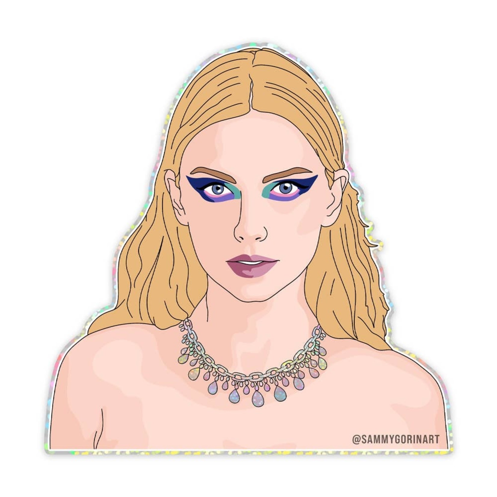 Sammy Gorin Sammy Gorin Sticker Taylor Swift, Bejeweled, Midnights, Glitter