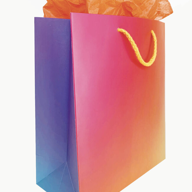 Colorful Gradient Gift Bag Medium