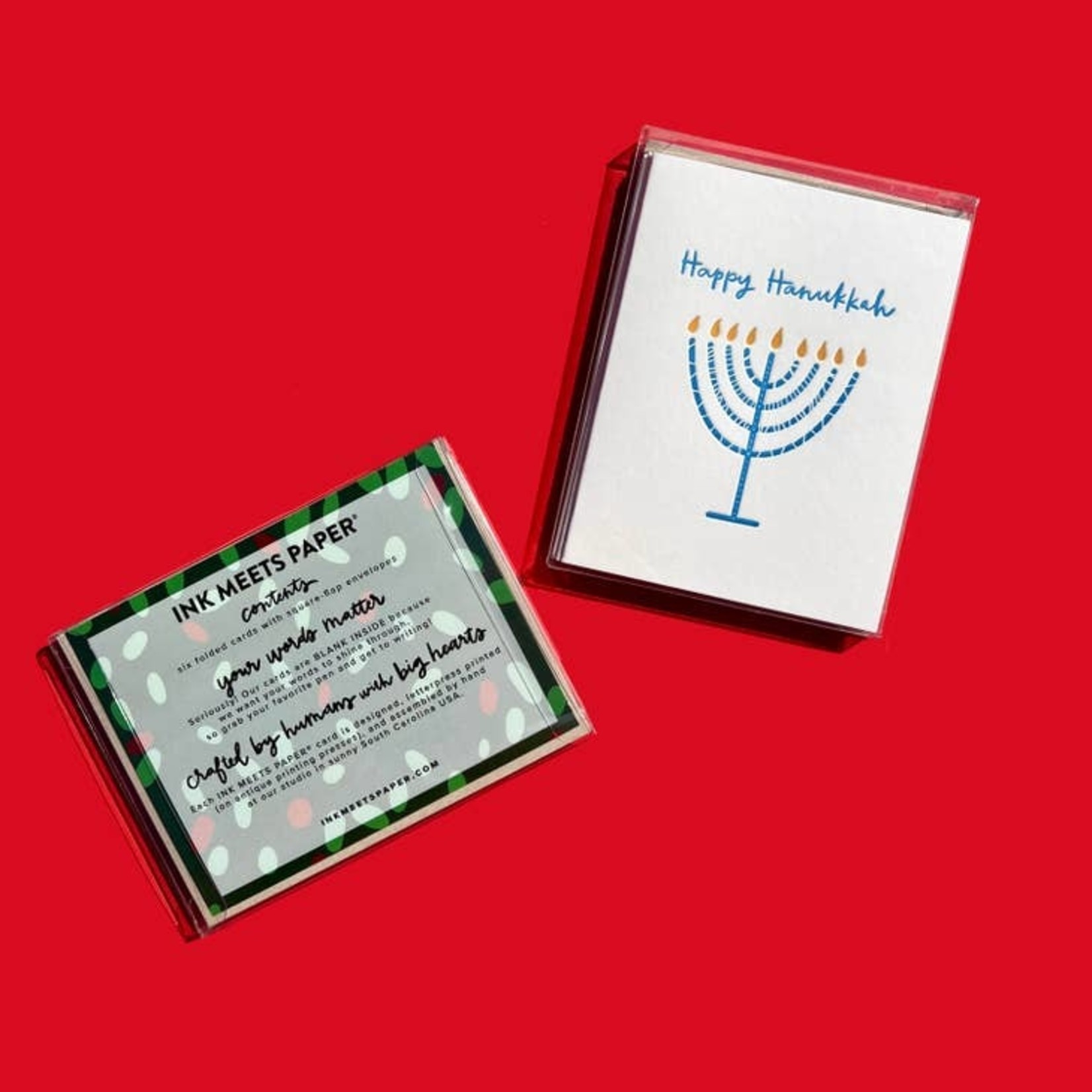 Ink Meets Paper Ink Meets Paper Holiday Box Set (6) Happy Hanukkah