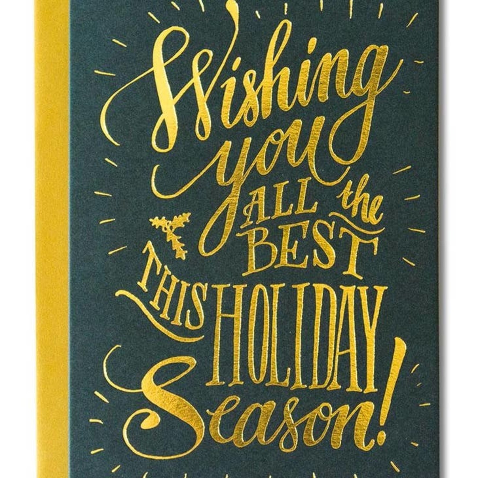 Ladyfingers Letterpress Ladyfingers Wishing You All the Best Holiday