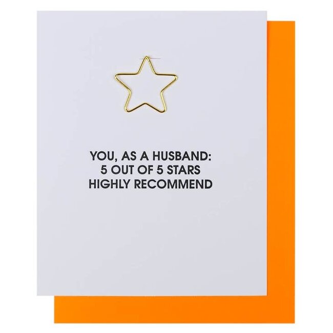 You as a Husband 5 Stars - Star PaperClip