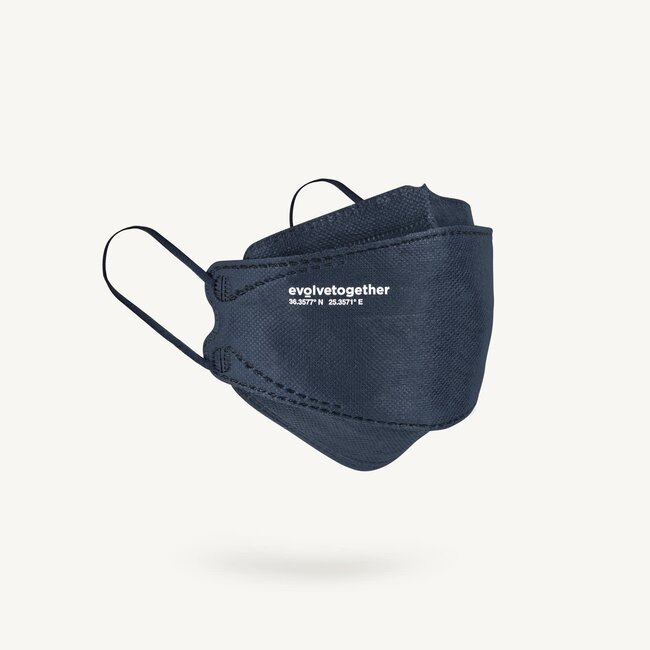 Evolvetogether 5 Pack KN95 - Santorini (Navy)