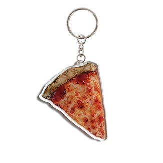 Drawn Goods Pizza Slice Keychain