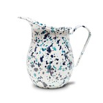 Crow Canyon Home Crow Canyon Enamelware Large Pitcher Blue Tides