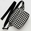 Baggu Fanny Pack Black & White Pixel Gingham