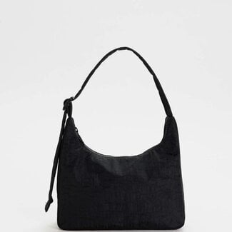 Baggu Baggu Mini Nylon Shoulder Bag Black