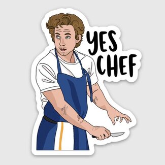 Brittany Paige The Bear Yes Chef Sticker