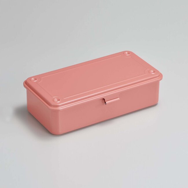 Toyo Steel Stackable Storage Box T-190 Coral