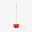 Areaware Poppy Candle & Incense Holder Red