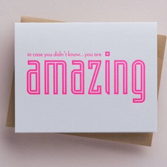 Richie Designs You Are Amazing Card