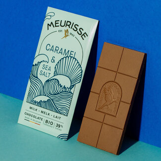 Meurisse Chocolate Meurisse Chocolate Caramel Sea Salt Milk Chocolate 39%