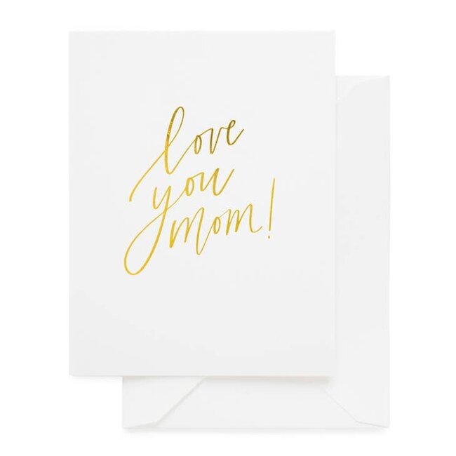 Sugar Paper Love You Mom, Gold