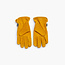 Classic Work Glove Natural Yellow