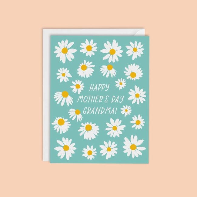 Happy Mothers Day Grandma - Daisies Card