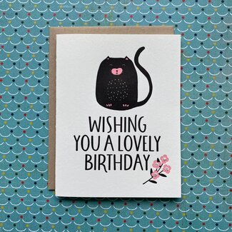 Lucky Bee Press HB Cat Lovely Birthday