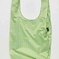 Baggu Reusable Bag BIg Mint Pixel Gingham