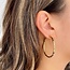 Gianna Bamboo Hoop Earrings