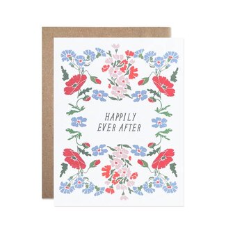 Hartland Cards Happily Ever After Cornflower and Poppy