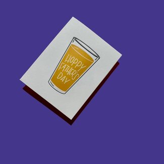 Ink Meets Paper Hoppy Father's Day - Father's Day beer card