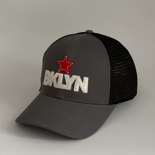 BKLYN Trucker Hat Solid Grey