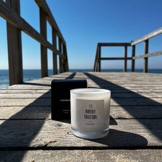 The Whitney Collection Montauk Linen Candle