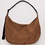 Baggu Large Nylon Crescent Bag Brown