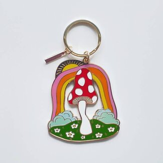 Idlewild Co. Magic Mushroom Keychain