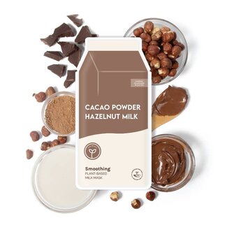 ESW Beauty Cacao Powder Hazelnut Milk Smoothing Plant-Based Milk Mask