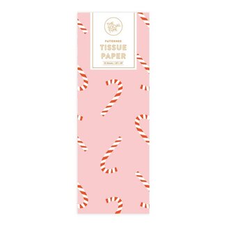 The Social Type Candy Cane Holiday Tissue Paper