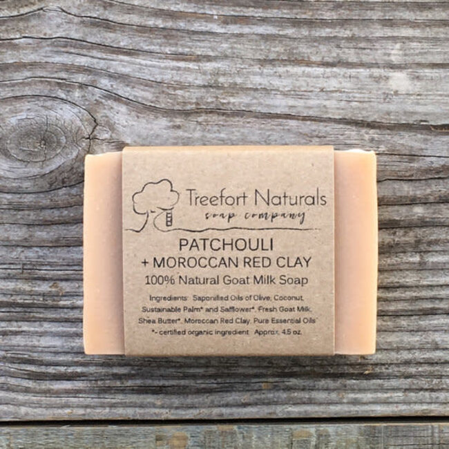 Patchouli + Moroccan Red Clay Soap