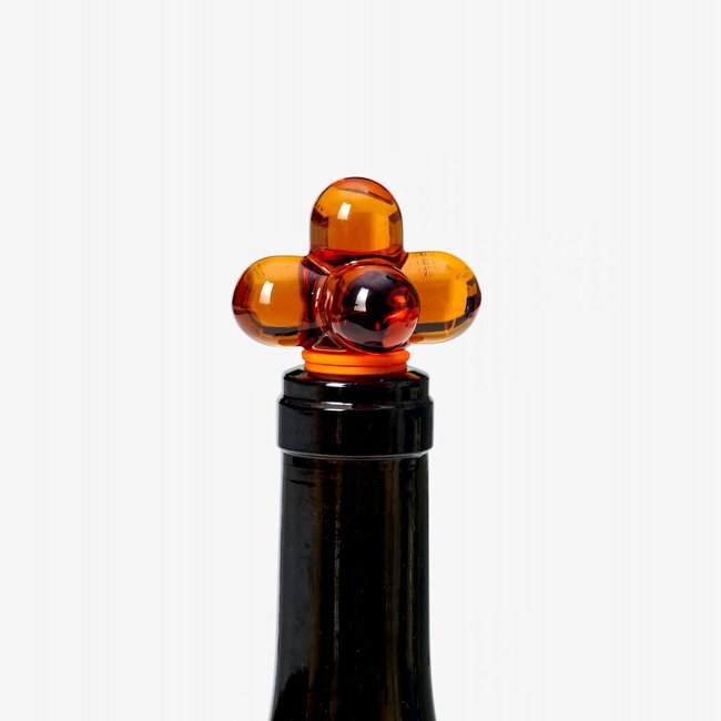 Areaware Hobknob Bottle Stoppers Amber
