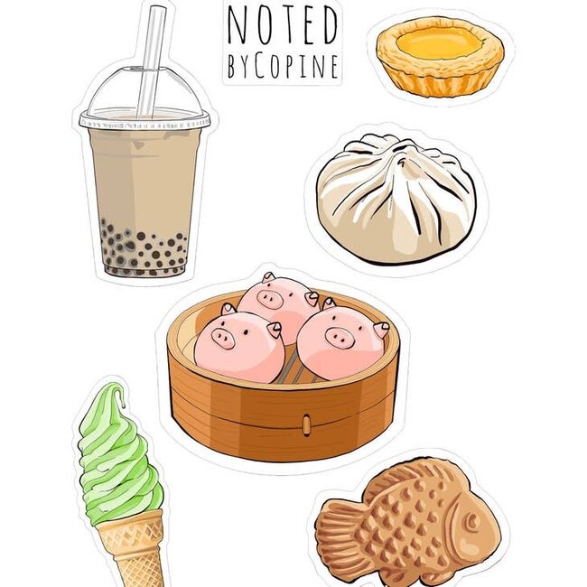 Dim Sum Sticker Sheet