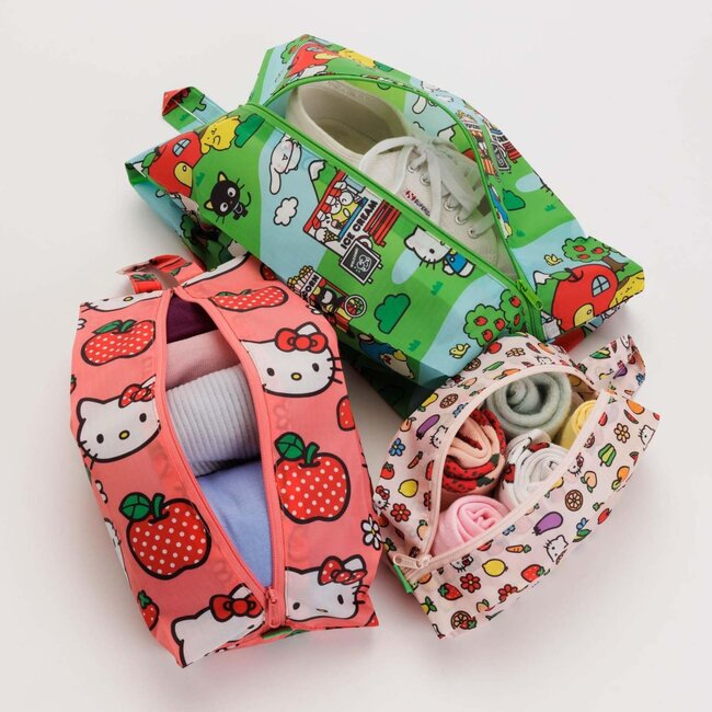 Baggu 3D Zip Set Hello Kitty And Friends