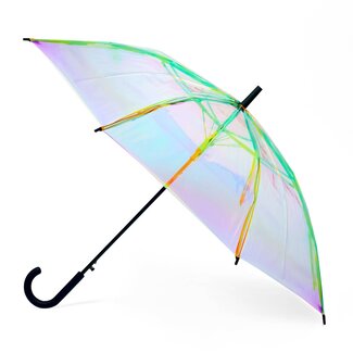 FCTRY Holo Holographic Adult Umbrella - Black