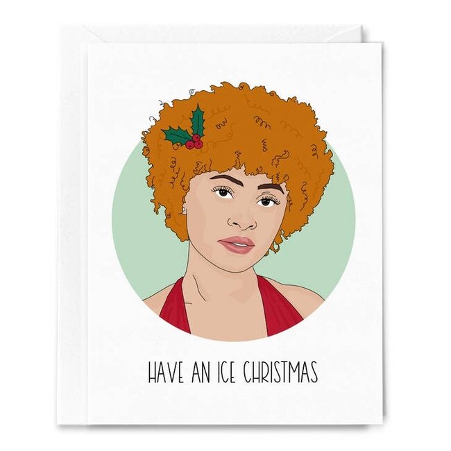 Have An Ice Christmas, Ice Spice, Holiday Card