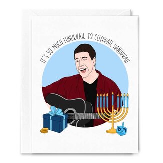 Sammy Gorin It'S So Much Funukkah, Adam Sandler, the Hanukkah Song Card