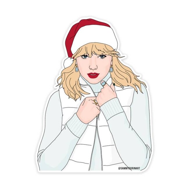Tis the Damn Season, Taylor Swift, Christmas Sticker