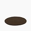 Graf & Lantz  Round Felt Perf Trivet 12" Chocolate