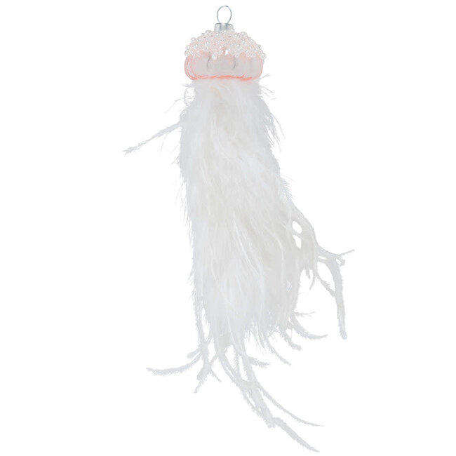 Feathered Jellyfish Ornament