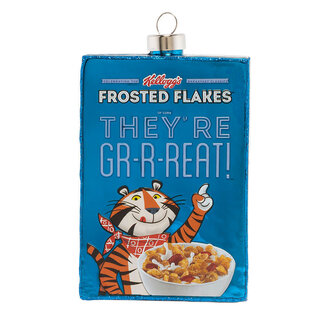 Kat & Annie Kellogg’S Frosted FlakesTM Vintage Cereal Box Ornament