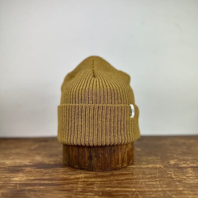 Upstate Stock Upcycled Cotton Watch Cap Goldenrod -  Limited