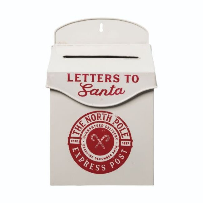 Letters to Santa Metal Mailbox