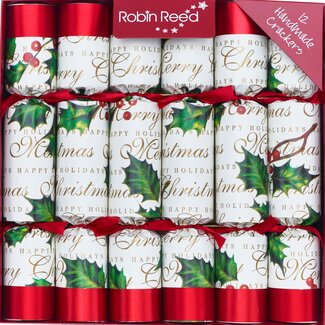 Robin Reed Bows and Berries Cracker 10" (set 12)