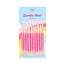 TOPS Malibu Sparklie Pink Wish Glitter Candles Beeswax 3"