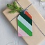 Holiday Stripes Gift Tags - Set of 10
