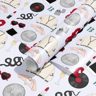 Sammy Gorin Swift Wrap, Taylor Swift, Gift Wrap Wrapping Paper Roll