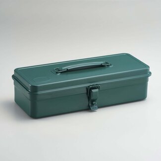 Toyo Toyo Flat Lid Top Handle Toolbox T-320 Antique Green